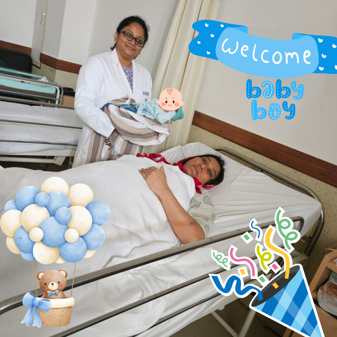 Dr Disha with Baby 4